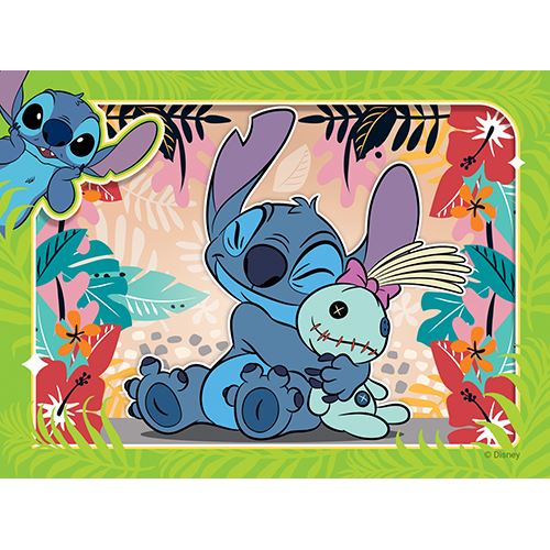 Pack Puzzle 4 em 1 Stitch – Disney