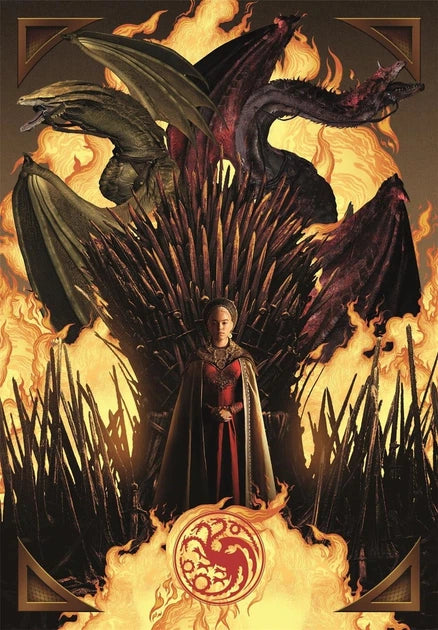 Puzzle The House of the Dragon 1000 Peças – Game of Thrones (70x50 cm)