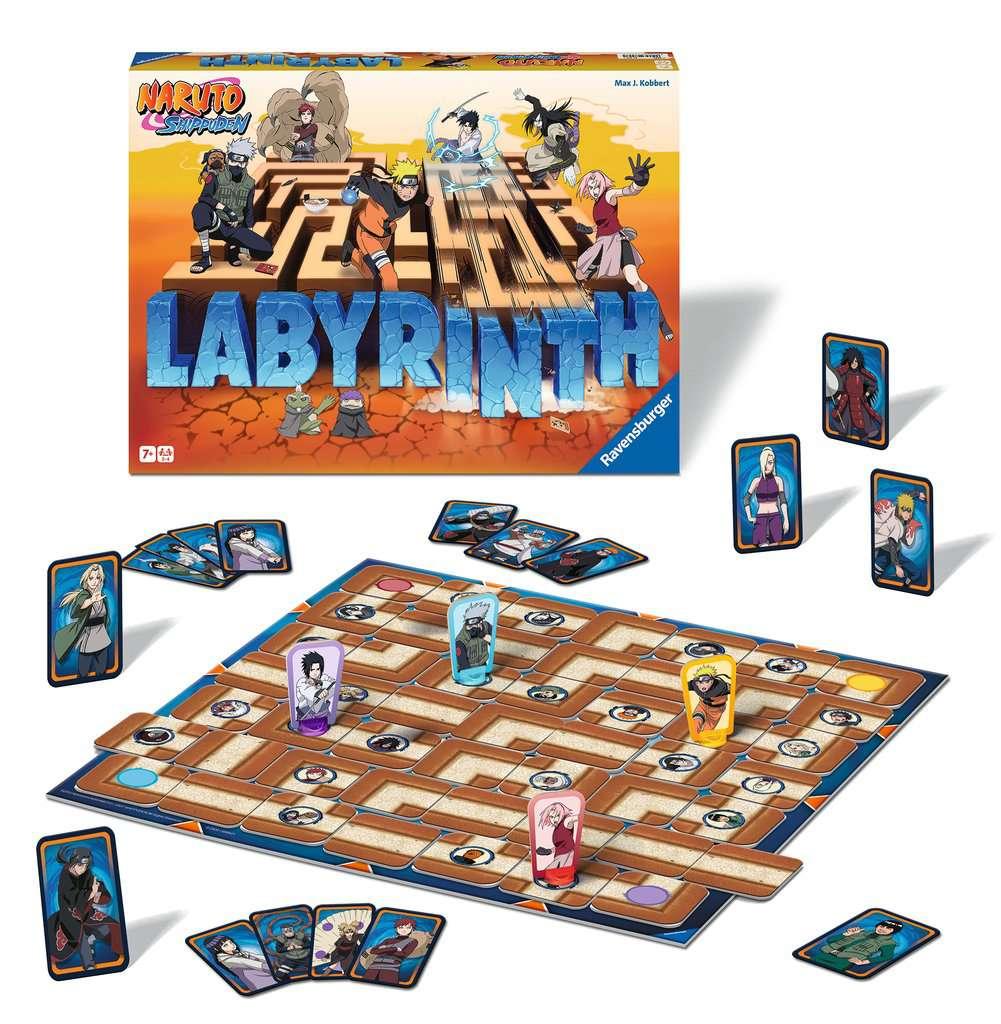 Jogo de Mesa Labyrinth – Naruto Shippuden