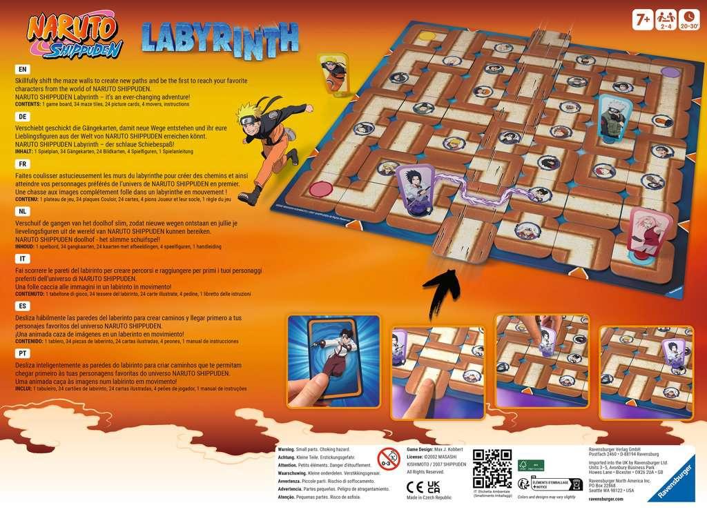 Jogo de Mesa Labyrinth – Naruto Shippuden