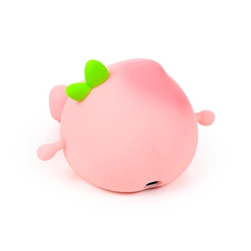 Lâmpada Nocturna LED Pêssego - Kawaii