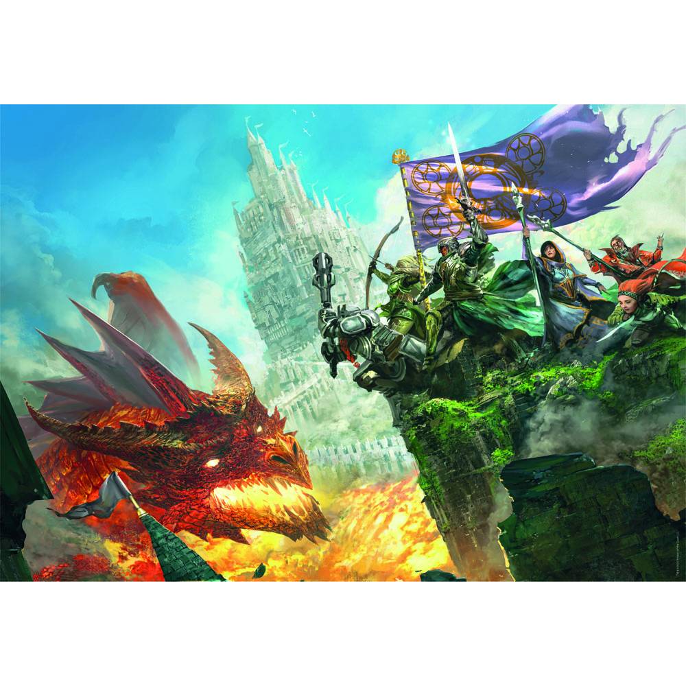 Dungeons & Dragons – Puzzle “Dragonfire” Cubo 500 peças