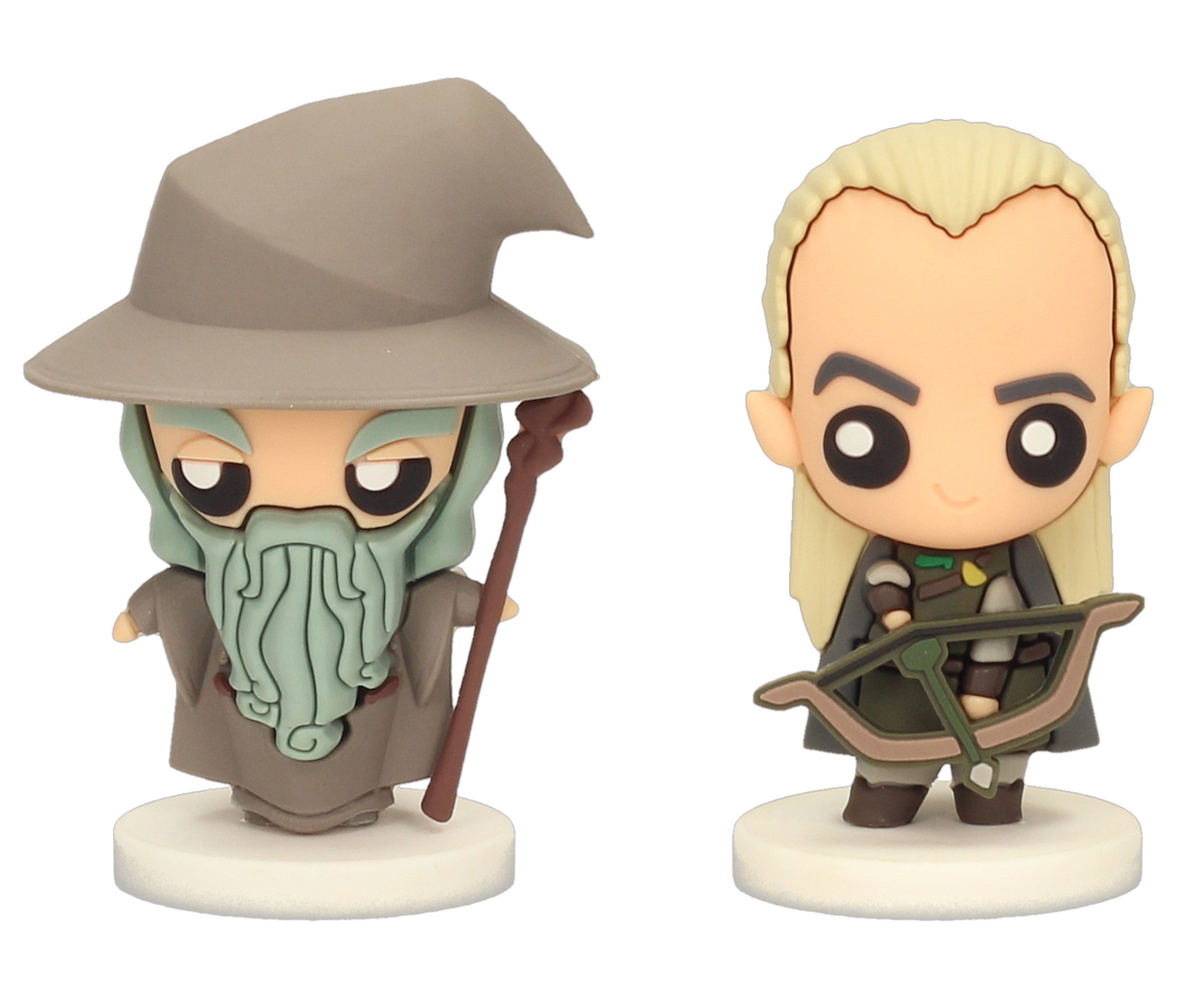 Conjunto 2 Figuras Pokis Gandalf & Legolas – O Senhor dos Anéis
