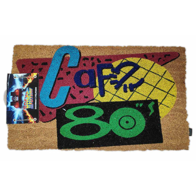 Tapete de Entrada “80’s Café” – Back to the Future (43×73 cm)