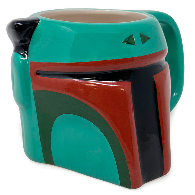 Caneca 3D Boba Fett The Mandalorian - Star Wars (385 ml)