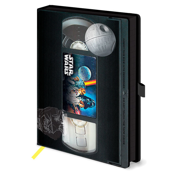 Caderno A5 Premium VHS - Star Wars