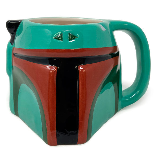 Caneca 3D Boba Fett The Mandalorian - Star Wars (385 ml)