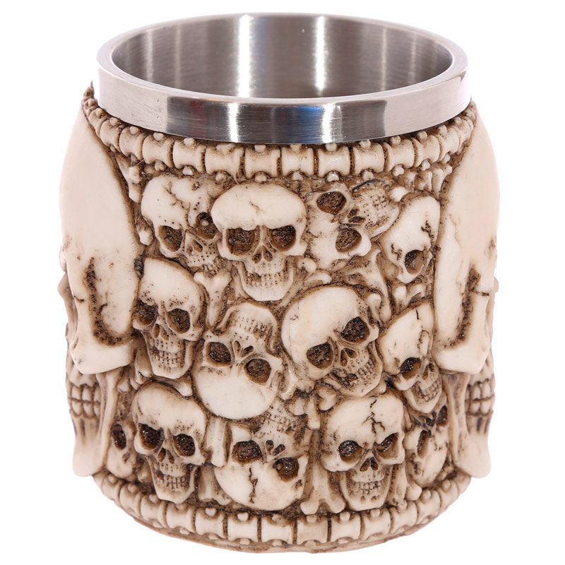 Caneca Multi Skull com Emblema de Caveira - MerchVillain