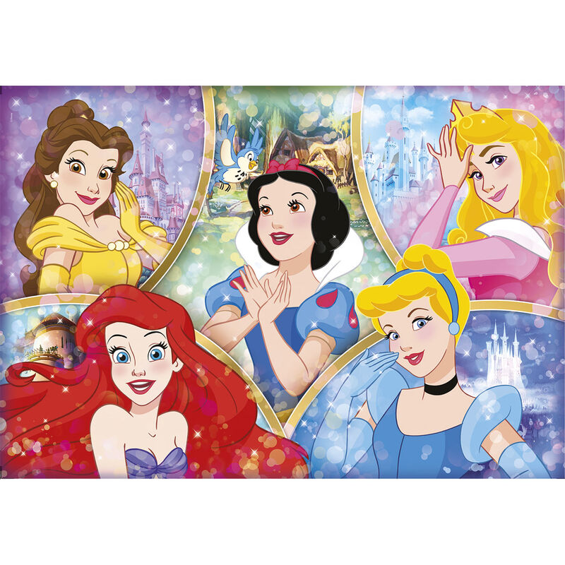 Puzzle Princesas - Disney (180 Peças, 48,5 x 33,5 cm)