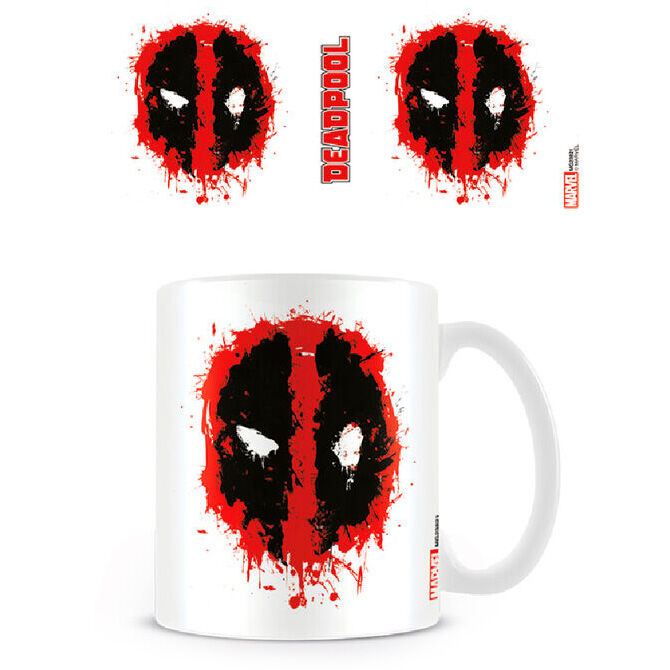 Caneca Splat Deadpool - Marvel (315ml) - MerchVillain