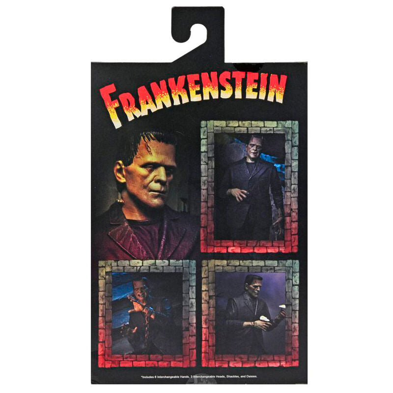 Figura do monstro Frankenstein Ultimate da Universal Monsters de 18 cm - MerchVillain