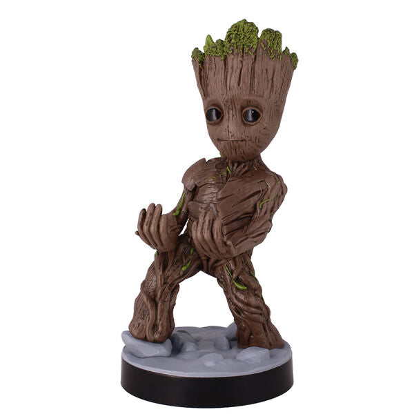 Suporte Comando Cable Guy Groot - Guardiões da Galáxia Marvel (21 cm) - MerchVillain
