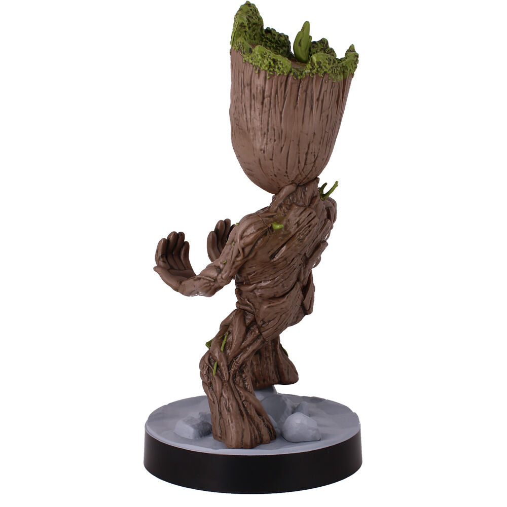 Suporte Comando Cable Guy Groot - Guardiões da Galáxia Marvel (21 cm) - MerchVillain