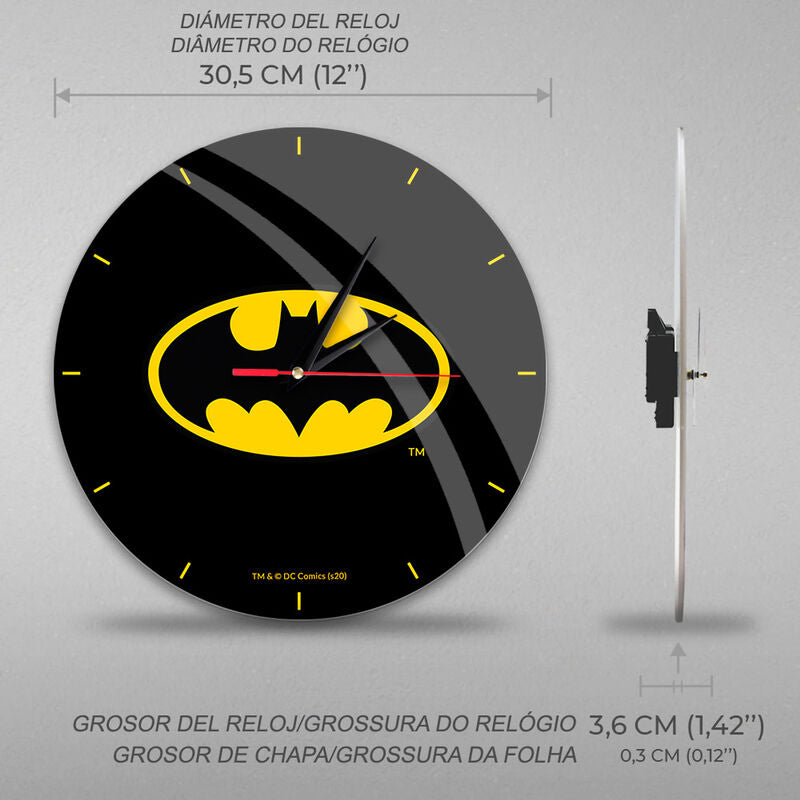 Relógio de Parede Batman – DC Comics (30,5 cm)