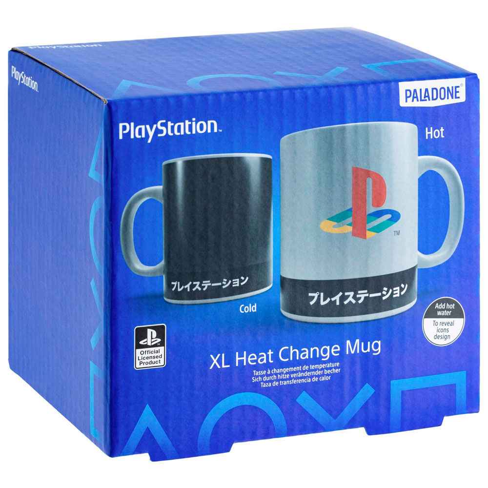 Caneca XL Heat Change PlayStation 550ml
