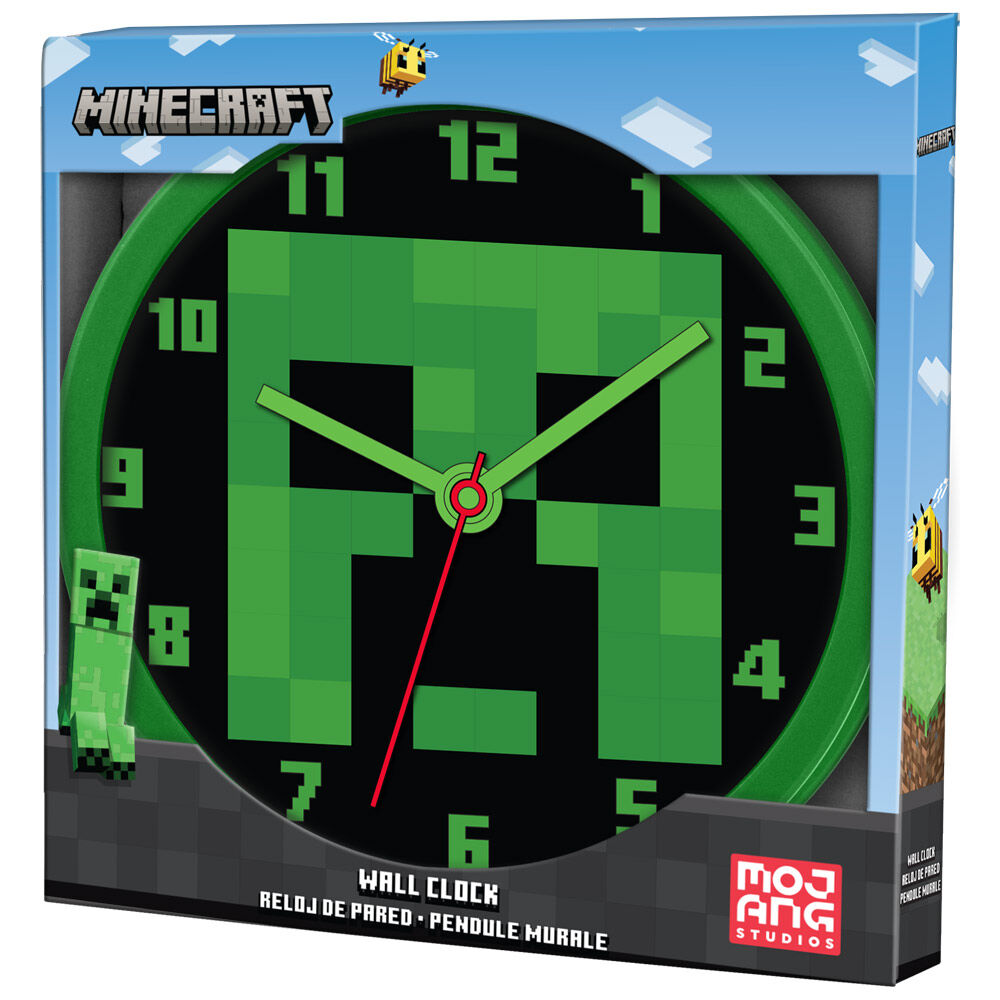 Relógio de Parede – Minecraft (25cm)