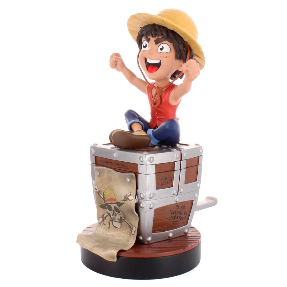 Suporte de Cabo Luffy Face - One Piece (20 cm) - MerchVillain