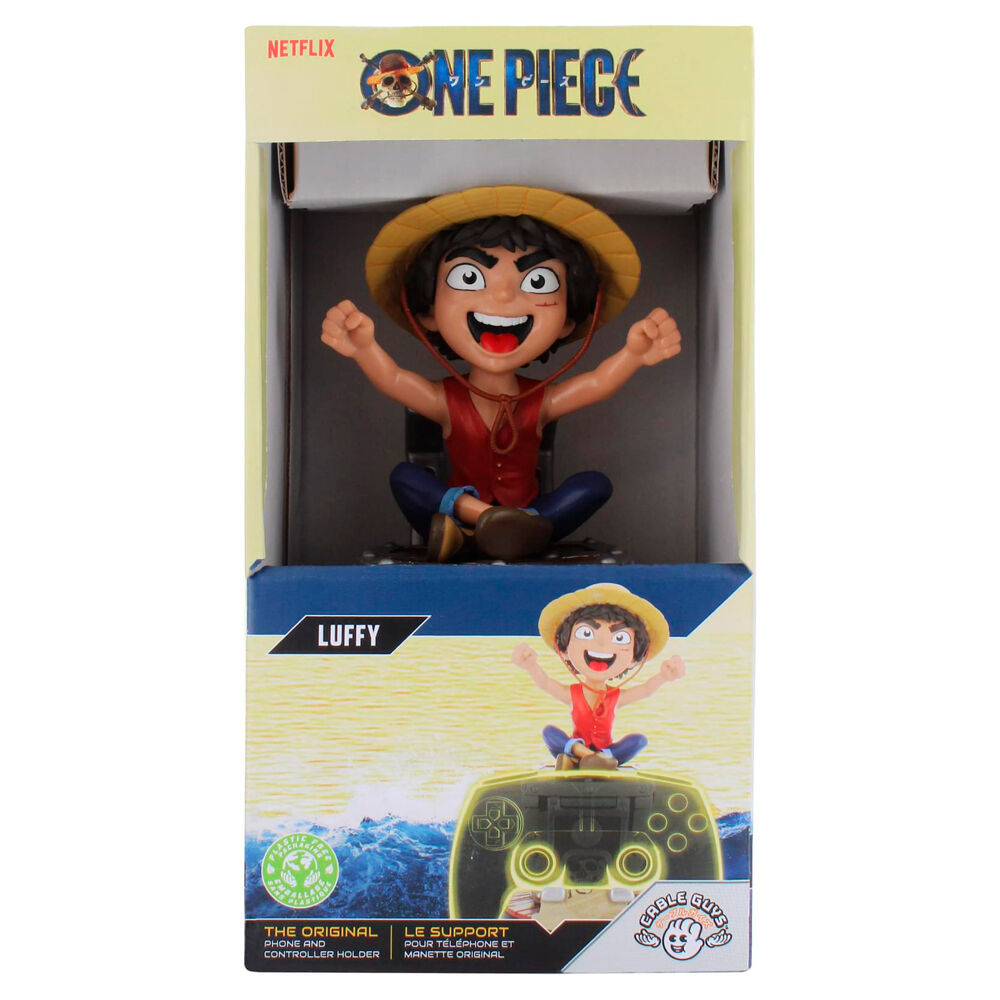 Suporte de Cabo Luffy Face - One Piece (20 cm) - MerchVillain