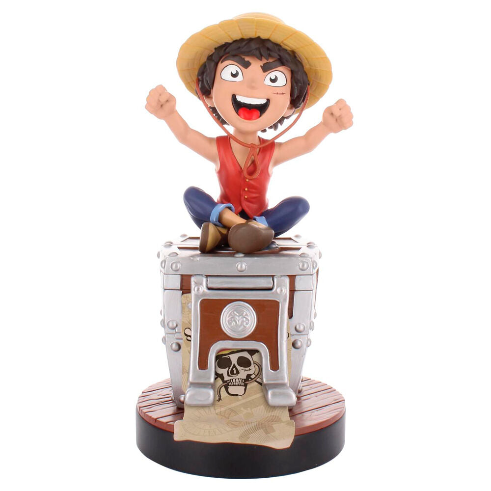 Suporte de Cabo Luffy Face - One Piece (20 cm) - MerchVillain