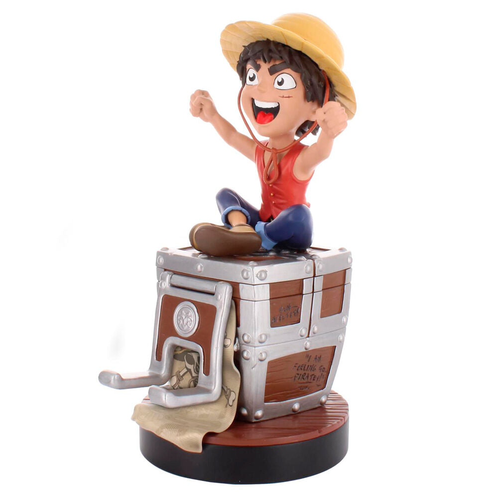 Suporte de Cabo Luffy Face - One Piece (20 cm) - MerchVillain