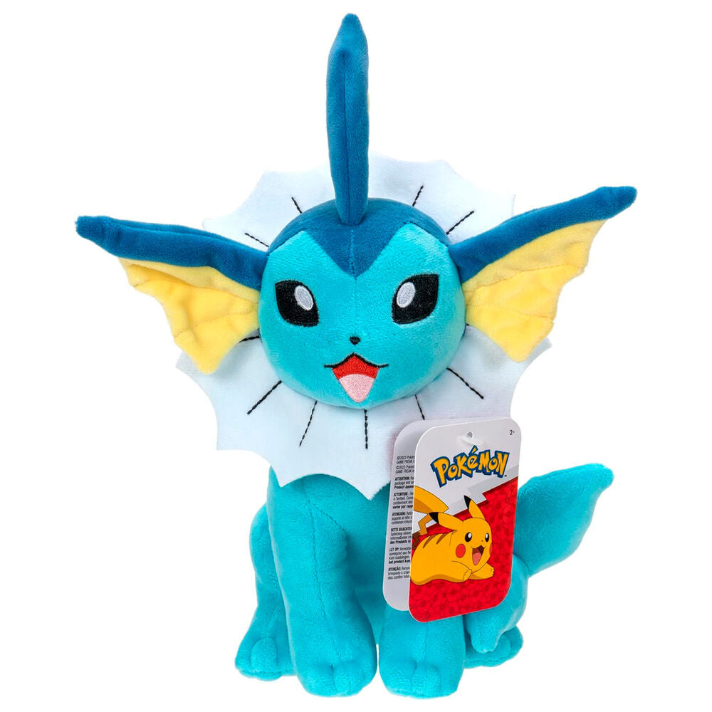 Peluche Vaporeon - Pokémon  (20 cm)