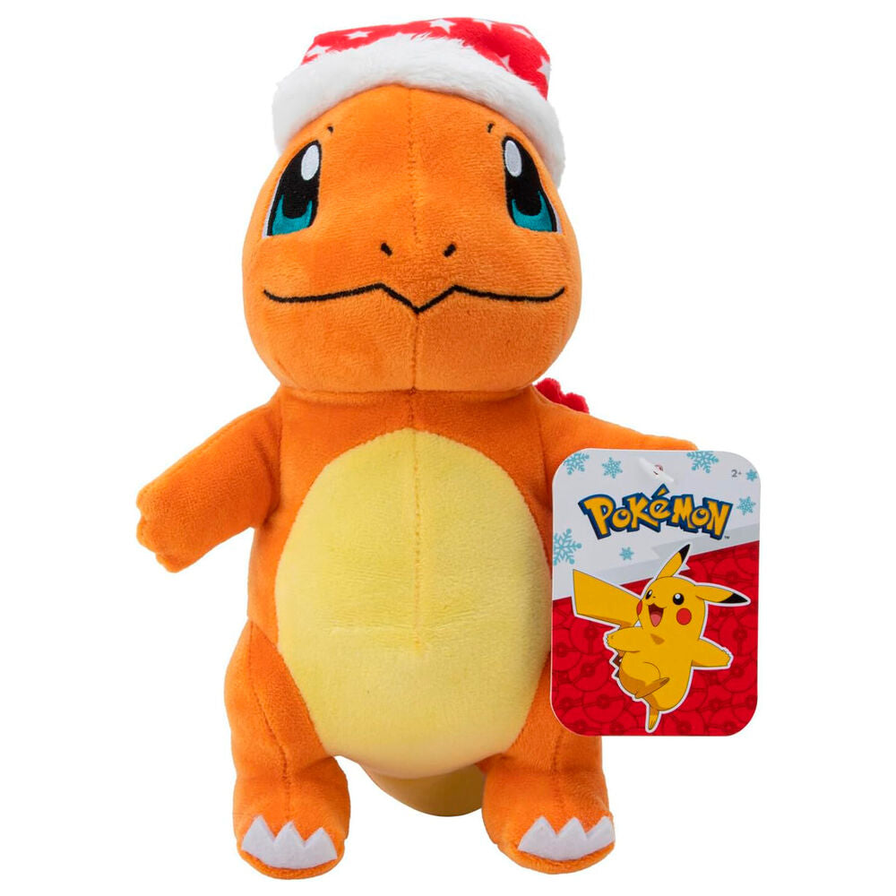 Peluche Charmander Natal - Pokémon  (20 cm)