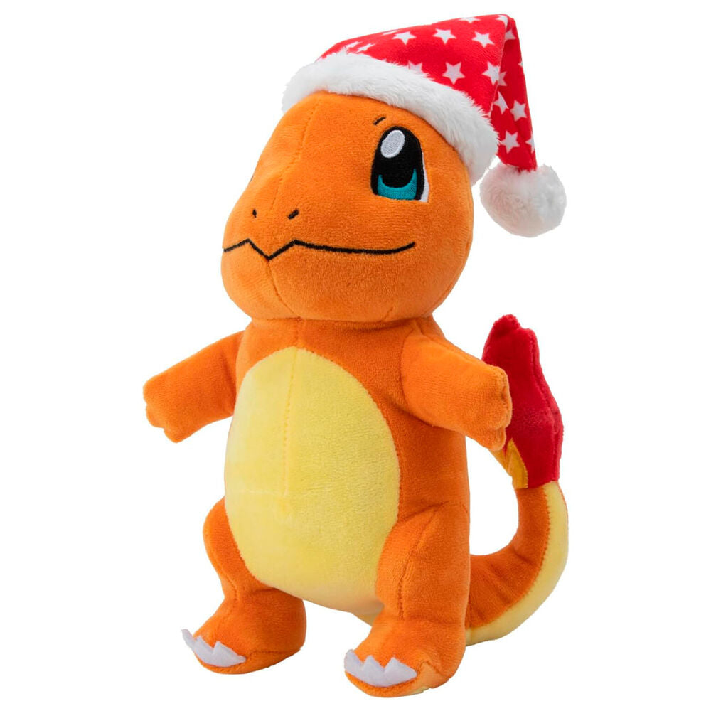 Peluche Charmander Natal - Pokémon  (20 cm)