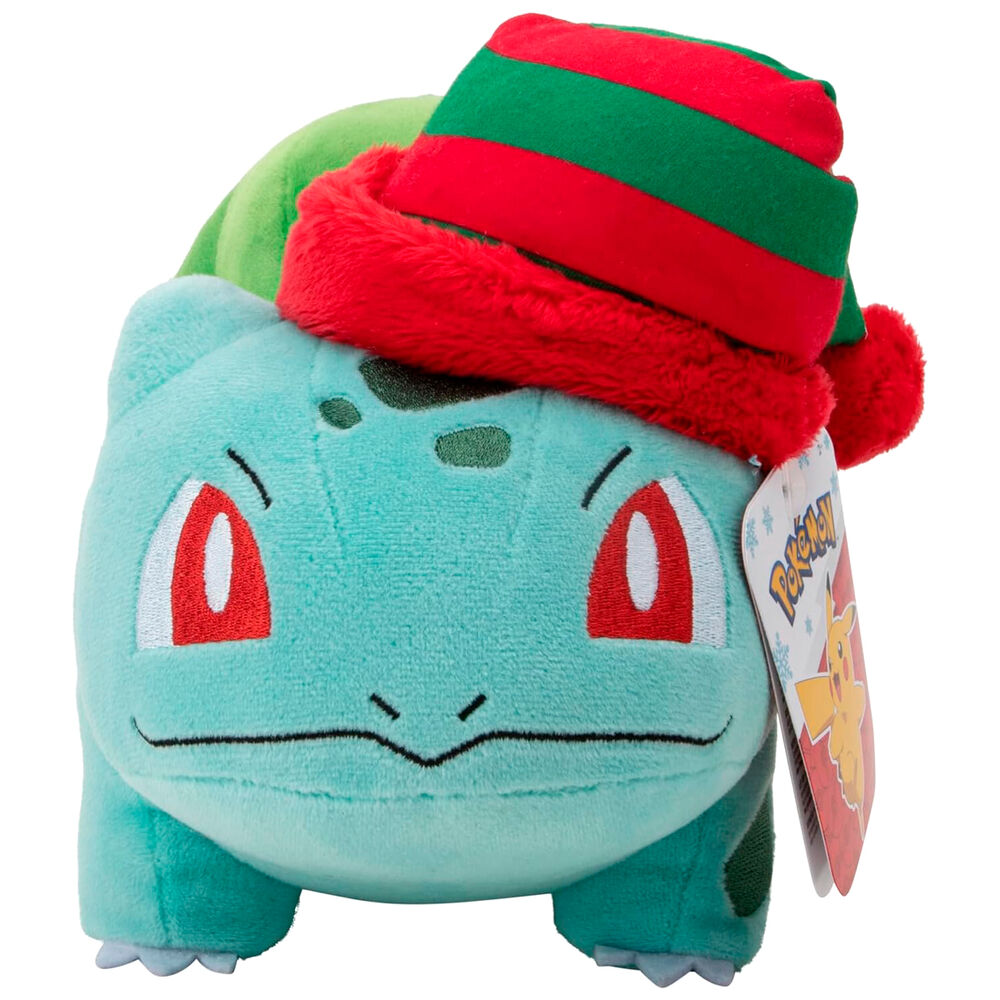 Christmas Bulbasaur Plush - Pokémon (20 cm)