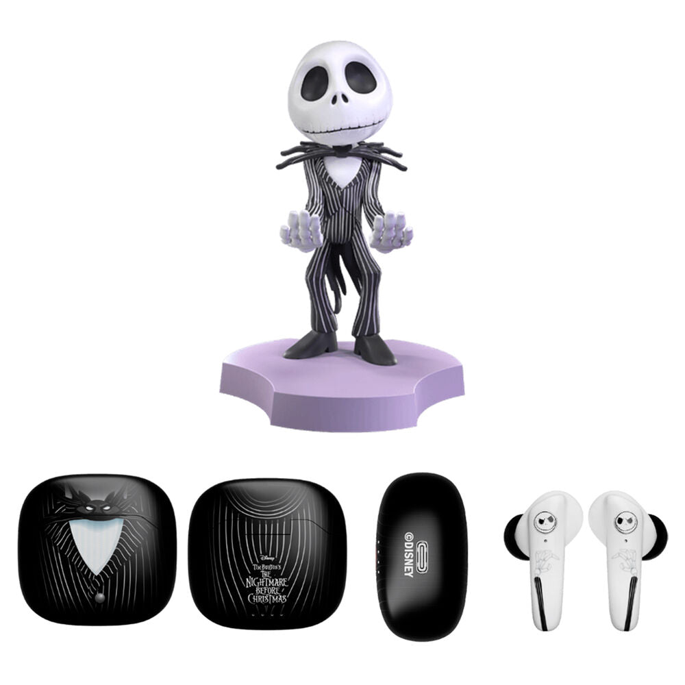 Conjunto Auriculares Sem Fios e Mini Suporte The Nightmare Before Christmas – Disney (Bluetooth 5.3)