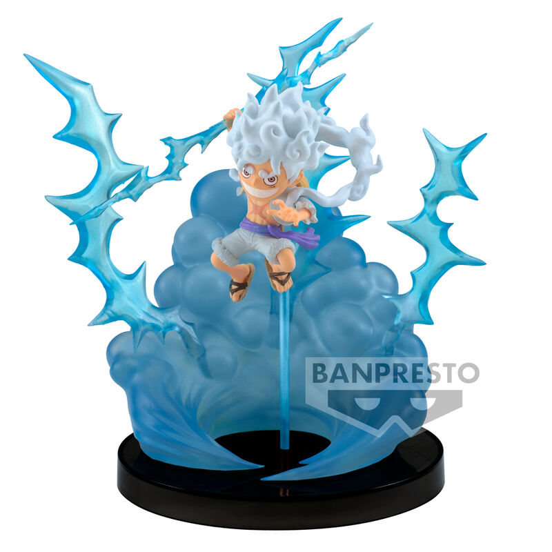Figura Monkey D. Luffy Gear 5 WCF Especial - One Piece (13 cm) - MerchVillain