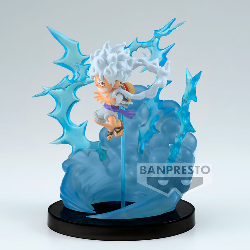 Figura Monkey D. Luffy Gear 5 WCF Especial - One Piece (13 cm) - MerchVillain