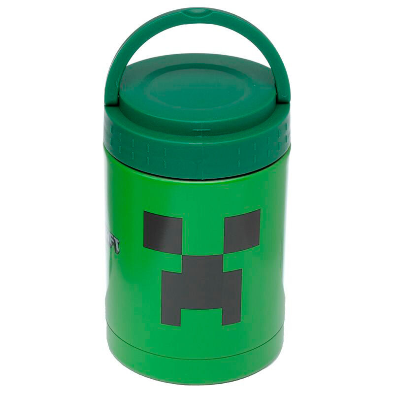 Lancheira térmica Minecraft Creeper 500ml - MerchVillain