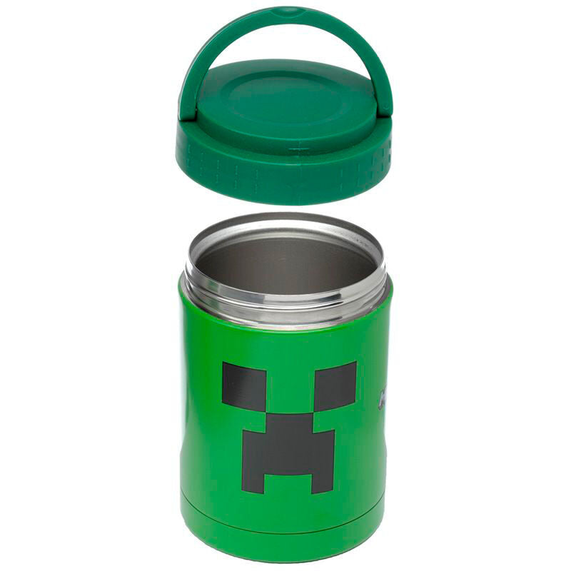 Lancheira térmica Minecraft Creeper 500ml - MerchVillain