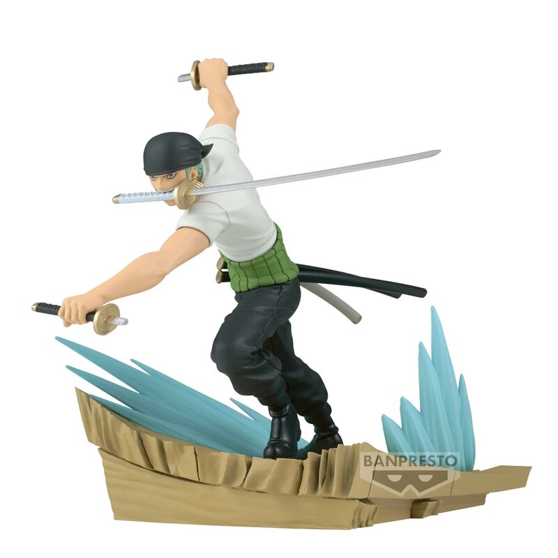 Figura Roronoa Zoro Senkozekkei - One Piece (11 cm) - MerchVillain