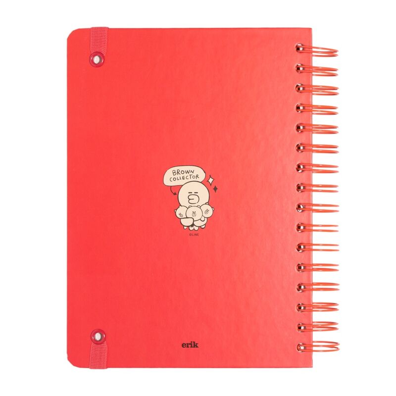 Caderno A5 - Line Friends - MerchVillain