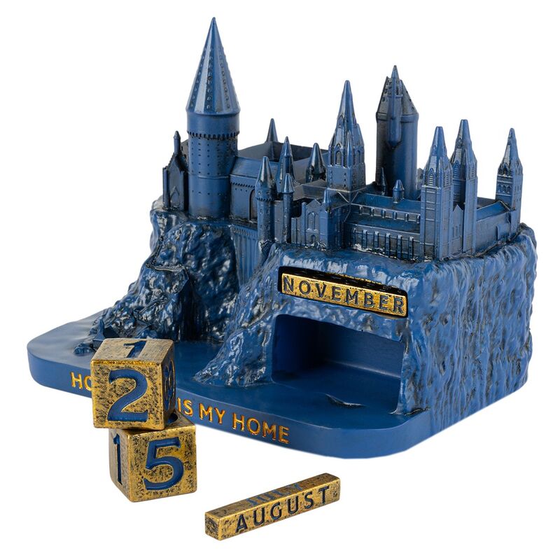Calendário perpétuo 3D de Harry Potter Hogwarts - MerchVillain