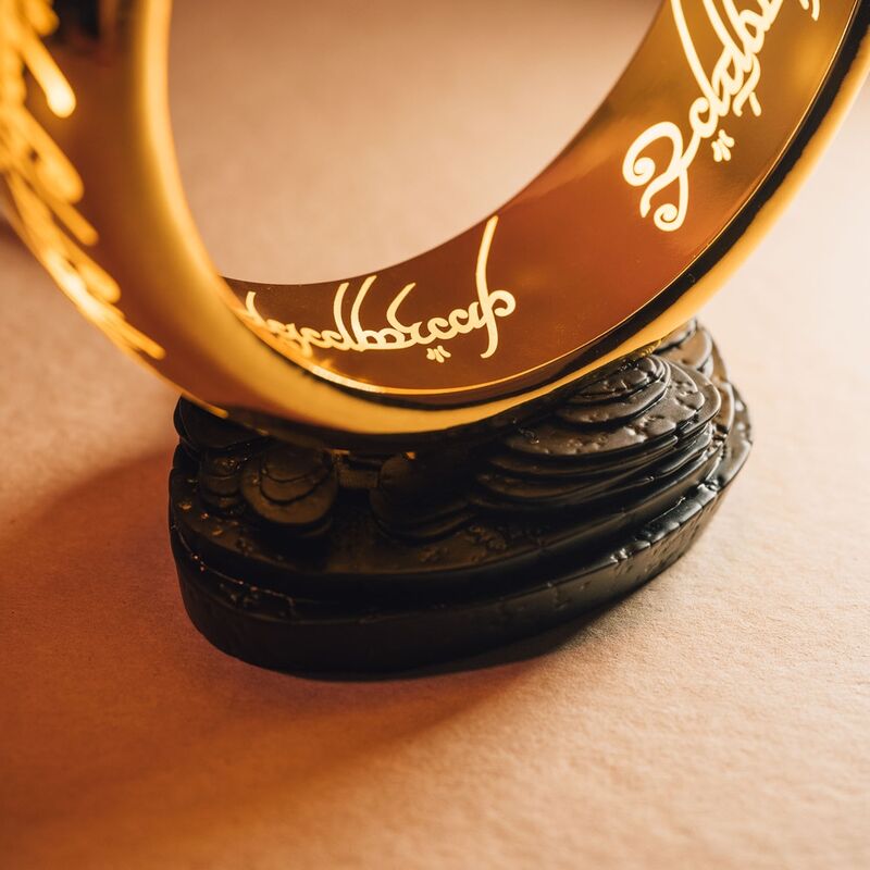 Candeeiro Um Anel - O Senhor dos Anéis (19x22x10cm) - MerchVillain