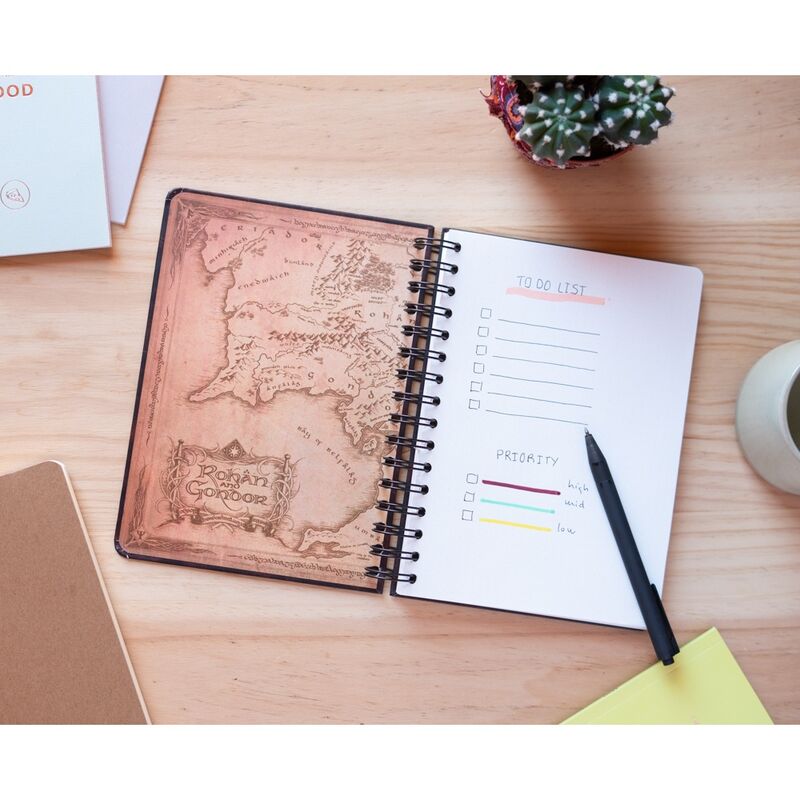 Caderno A5 O Senhor dos Anéis - MerchVillain