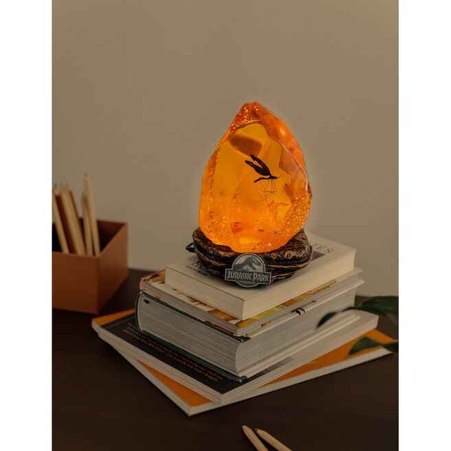 Lâmpada 3D Mosquito em Âmbar – Jurassic Park