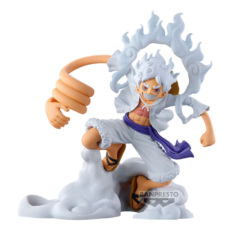 Figura Monkey D. Luffy Gear 5 - One Piece (10 cm) - MerchVillain