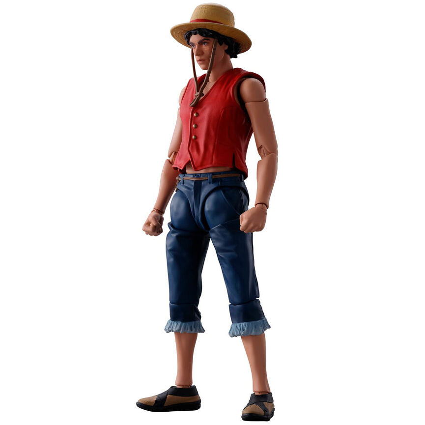Figura Monkey D. Luffy Netflix Series S.H. Figuarts - One Piece (14,5 cm) - MerchVillain