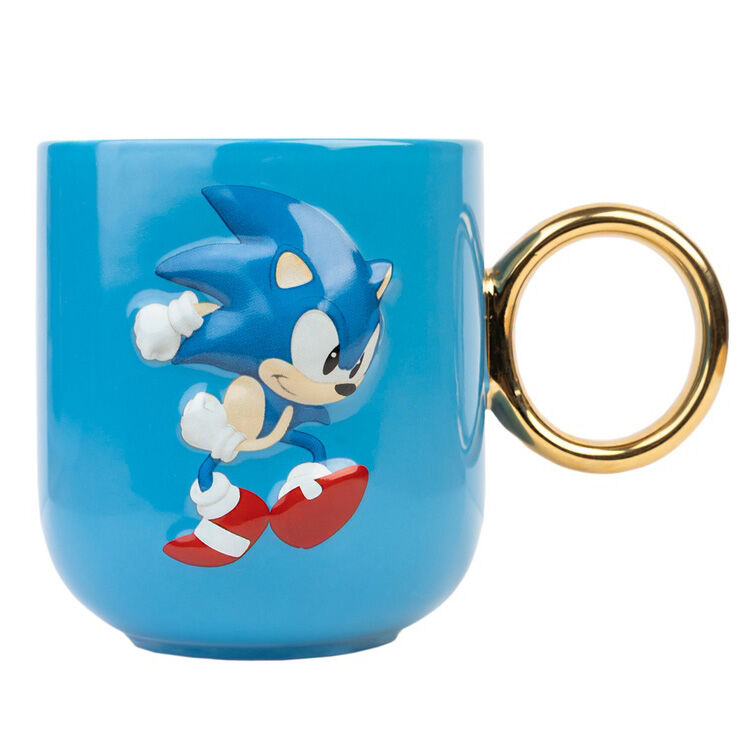 Caneca Sonic The Hedgehog 3D 350ml - MerchVillain
