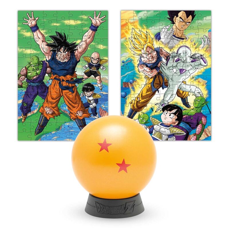 Quebra-cabeça Dragon Ball Z 2 bolas estelares 98 peças - MerchVillain