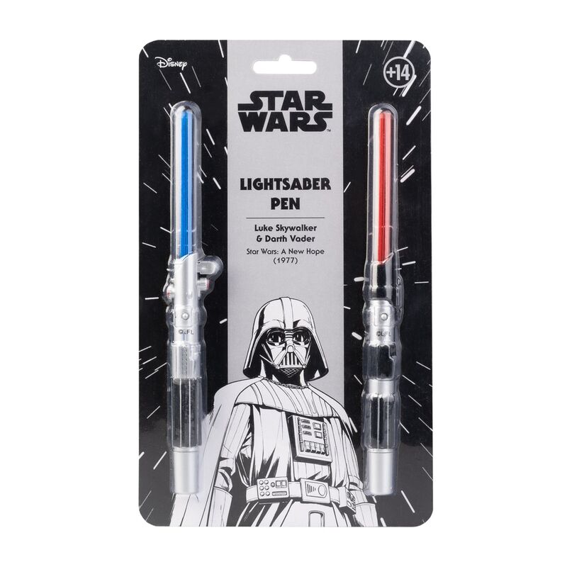 Conjunto 2 Canetas Sabre de Luz – Star Wars