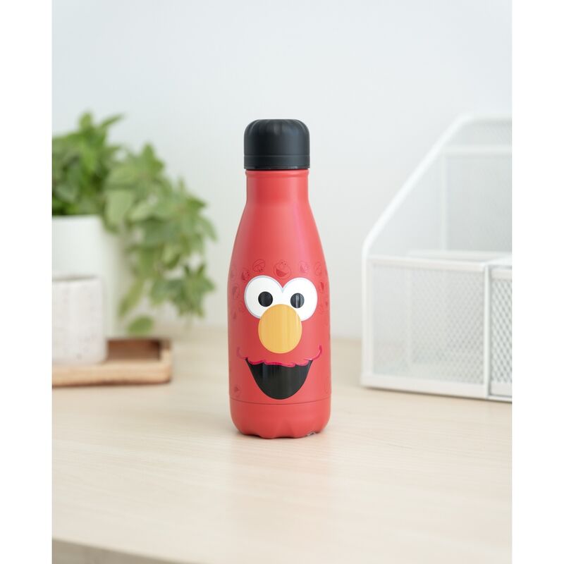 Garrafa de aço inoxidável Sesame Street Elmo 260ml - MerchVillain