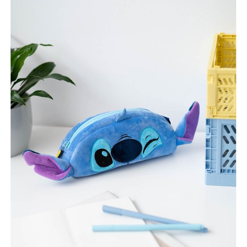 Estojo peluche Stitch – Disney (20×9×5 cm)
