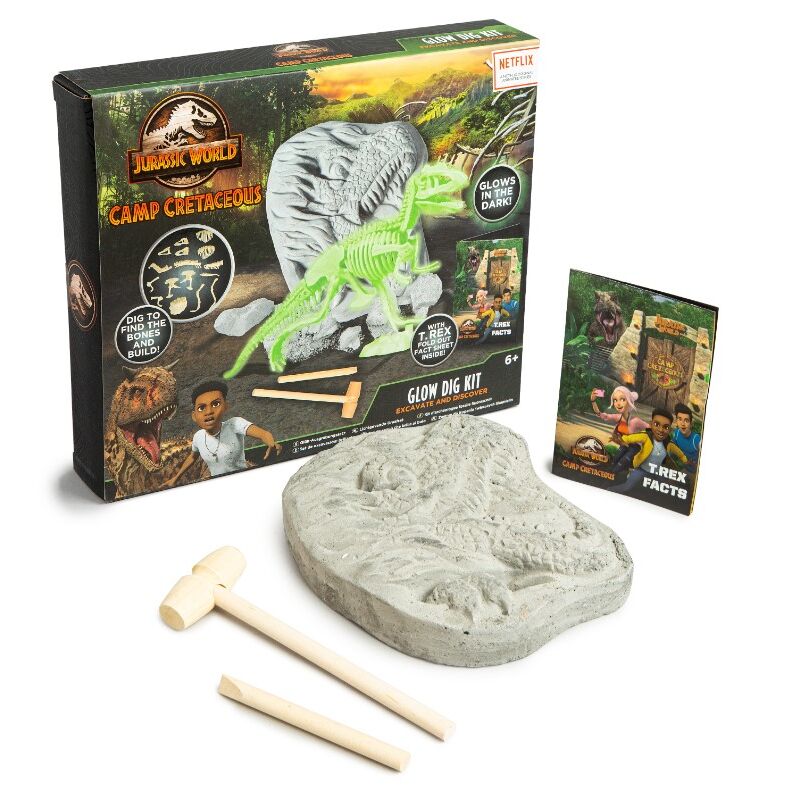 Kit Escavação Brilhante Camp Cretaceous - Jurassic World - MerchVillain