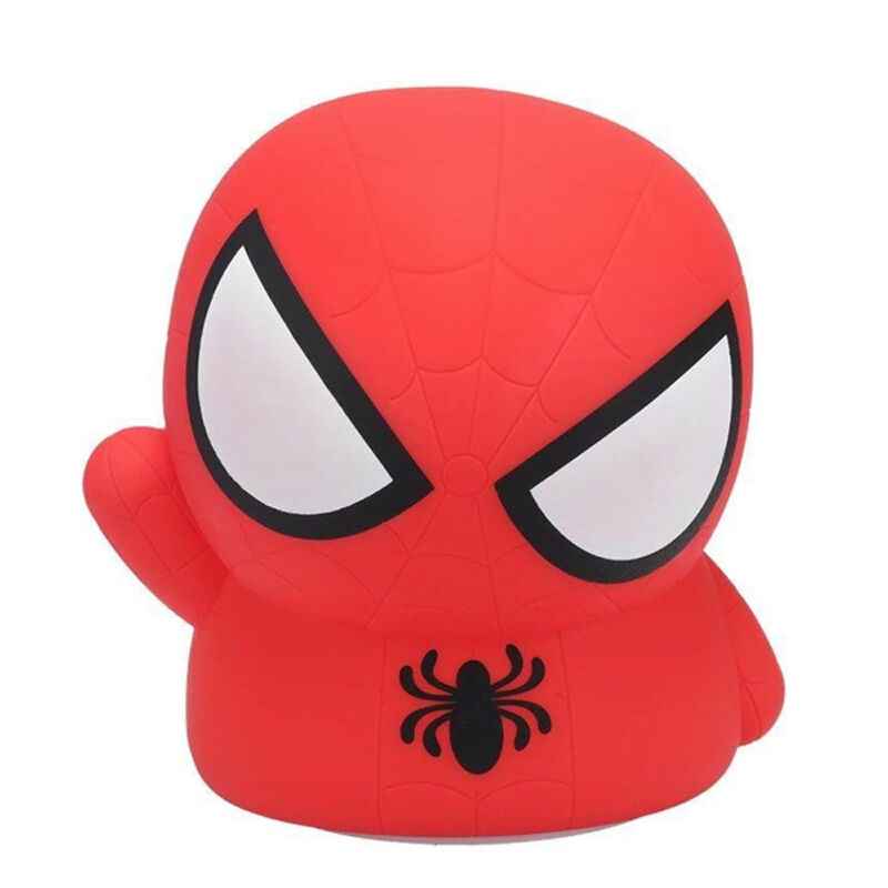 Luz de Silicone 3D Recarregável Marvel Spider‑Man