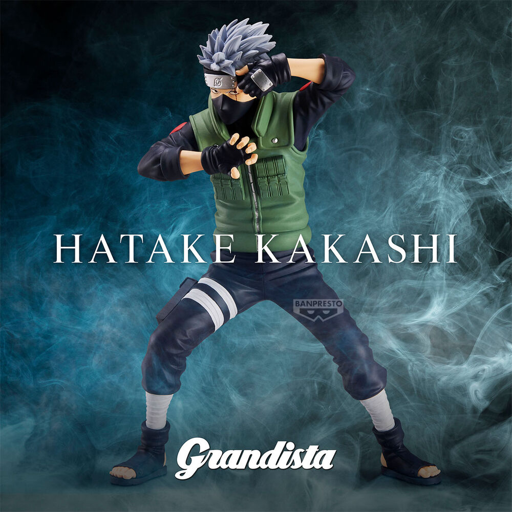 Figura Hatake Kakashi Grandista - Naruto Shippuden (23 cm) - MerchVillain