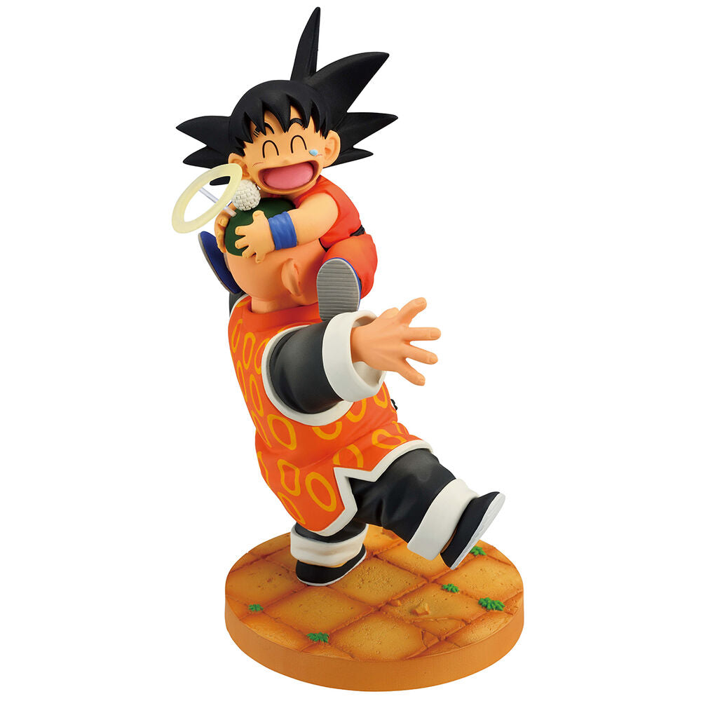 Figura “Son Goku & Vovô Son Gohan” – Dragon Ball (~16 cm)